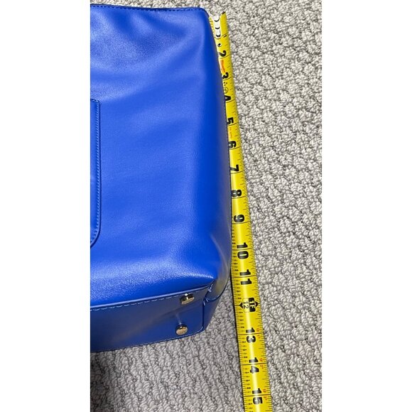 On 34th Leighton Tote Cobalt Glaze Shoulder Travel Bag Blue NWT - Picture 10 of 10